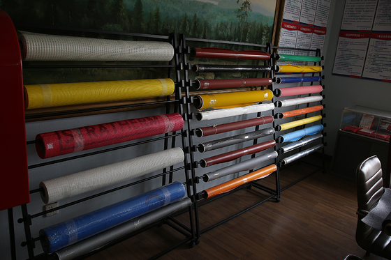 Fireproof Insulation Fiberglass Cloth Roll With Different Basic Patterns