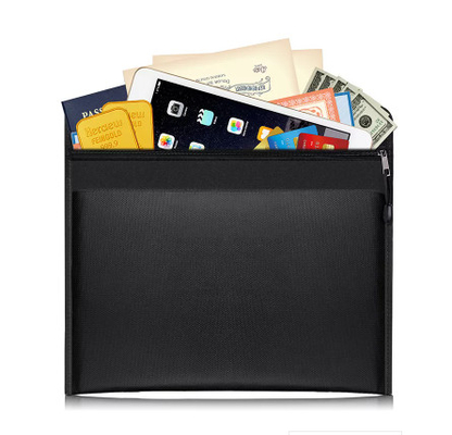 Rectangle Safe Protective Fire Resistant Document Storage Bag