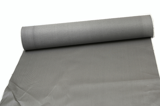 Stainless Steel Wire PU Coated Fiberglass Fabric 0.7mm For Fire Blanket Smoke Curtains