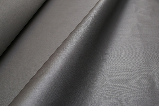 750C Stainless Steel Wire Reinforced Silicone Fiberglass Fabric For Fire Curtain