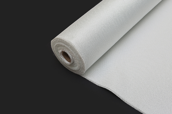 2025 White Texturized Fiberglass Cloth With Thermal Insulation