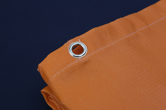 Fire Resistant Fireproof Acrylic Coated Fiberglass Fabric 12oz Twill Weave