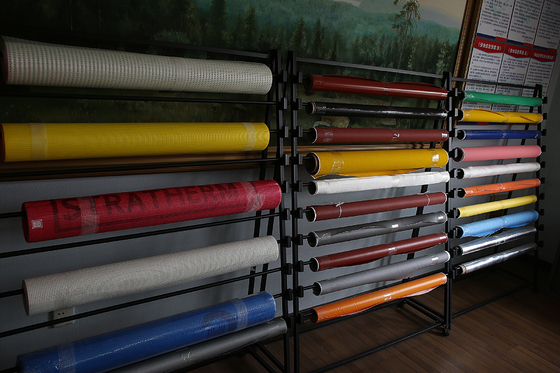 Fireproof Insulation Fiberglass Cloth Roll With Different Basic Patterns