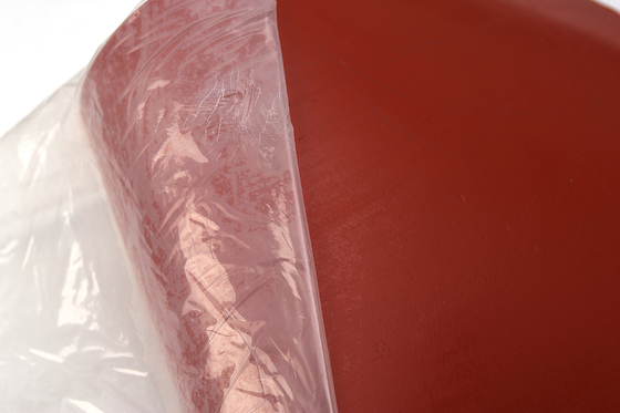 0.8mm Thermal Insulation Fabric Silicone Rubber Coating Fiberglass Cloth