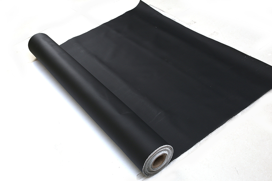 Grey Silicone Coated Fiberglass Fabric Thermal Insulation Material 0.85mm