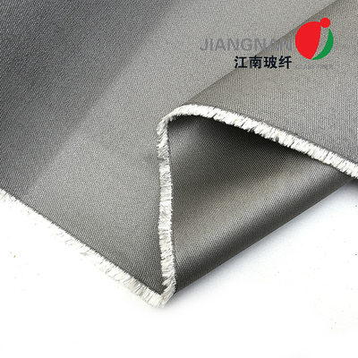 666 C SS Stainless Steel Wire Reinforced Fire Resistant Fiberglass Fabric For Welding Blanket