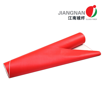 666 C SS High Temperature Fiberglass Fabric Reinforced With SS Wire Coated With Silicone Coating