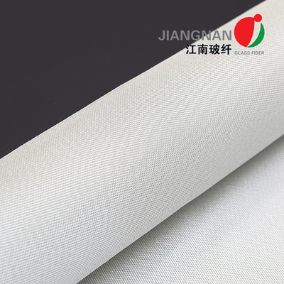 Smoke Curtain Fire Resistant Fiberglass Fabric 0.8mm Fireproof Fiberglass Cloth Material