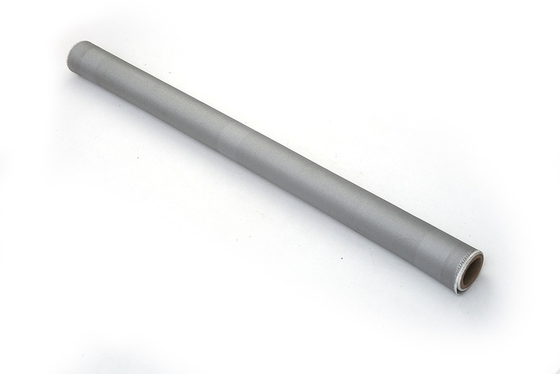 Grey Polyurethane PU Coated Fiberglass Cloth 0.9mm For Welding Blanket
