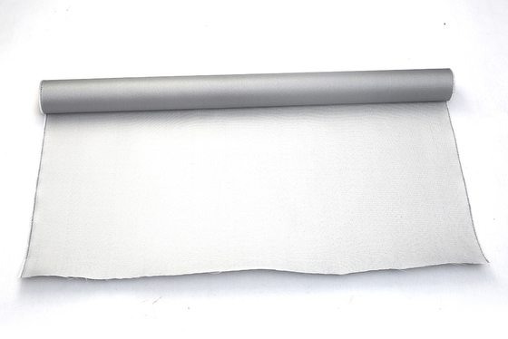 Stainless Steel Wire M850 1-Side 120gsm Grey Silicone Coating That Used For Removale Jacket And Smoke Curtain
