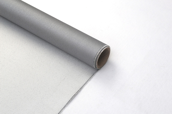 Stainless Steel Wire M850 1-Side 120gsm Grey Silicone Coating That Used For Removale Jacket And Smoke Curtain