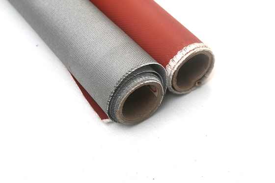 Stainless Steel Wire M850 1-Side 120gsm Grey Silicone Coating That Used For Removale Jacket And Smoke Curtain