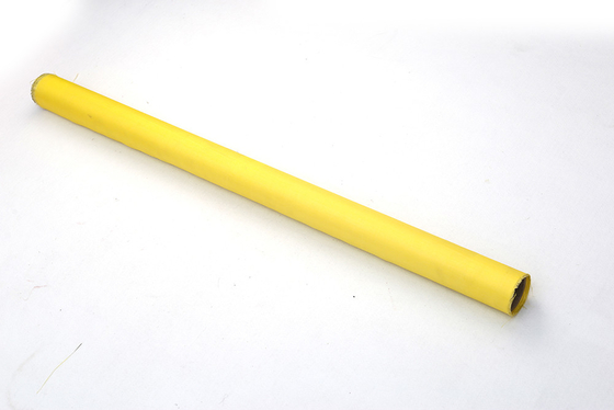Heat Resistant Yellow Silicone-Coated Glass Fabric, Width 0.5m-2m, Thermal Insulation