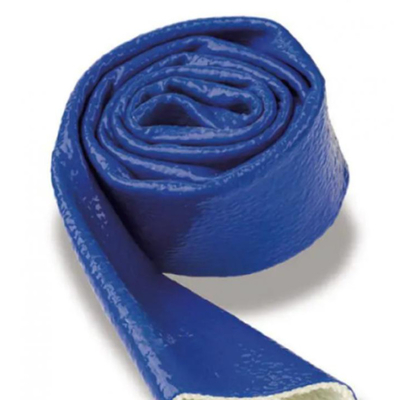 Soft Elastic Silicone Coated Fiberglass Insulation Sleeving High Temperature