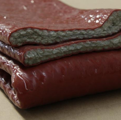Soft Elastic Silicone Coated Fiberglass Insulation Sleeving High Temperature