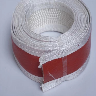 Heat Resistant Silicone Rubber Fiberglass Sleeving High Temperature Fire Sleeves