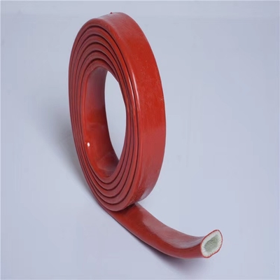 Fireproof Silicone Rubber Fiberglass Sleeving Heat Resistant Sleeve