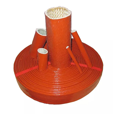 Plug Wire Braided Silicone Rubber Fiberglass Sleeving Cover
