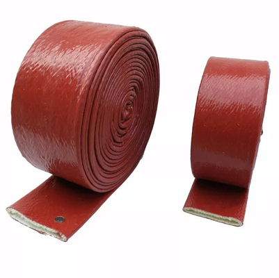 Braided Silicone Rubber Fiberglass Sleeving Fire Proof