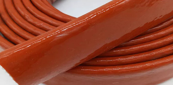 Heat Insulation Heat Shield Fire Sleeve Silicone Coated Fiberglass