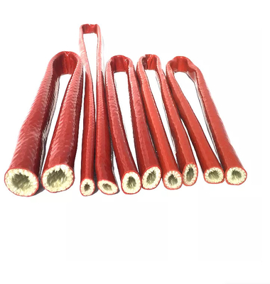 Heat Insulation Silicone Coated Fiberglass Heat Shield Silicone Fire Sleeve