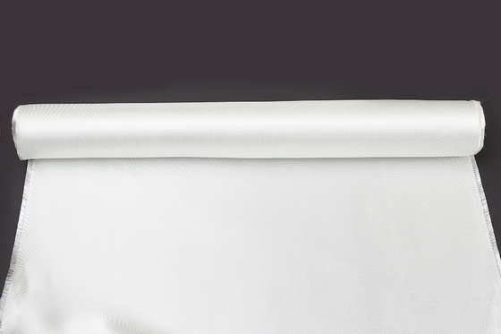 Plain Glass Fibre Fabric High Temperature Resistance Mica Base Cloth