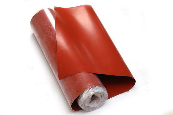 Single Sides Silicone Coated Fiber Glass Fabric Electric Insulation Anti Corrosion