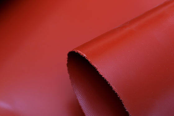 Heavy Duty Silicone Coated Fiberglass Cloth For Heat Resistance Insulation Sleeve
