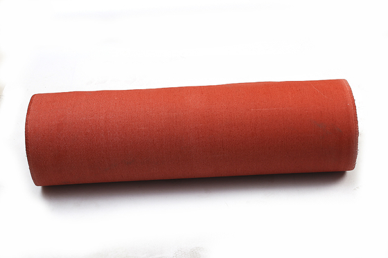 Single Side Silicone Coated Fiberglass Cloth Fabric For Fireproof