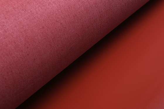 Non Flammable Silicone Coated Fiberglass Cloth Red