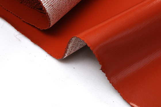 Anti Corrosion Silicone Coated Fiberglass Cloth With Good Aging Resistant