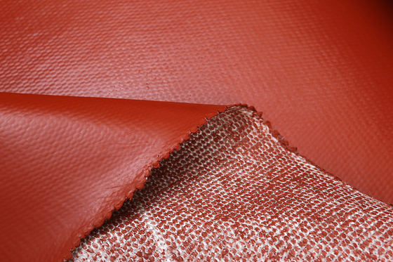 Anti Corrosion Silicone Coated Fiberglass Cloth With Good Aging Resistant