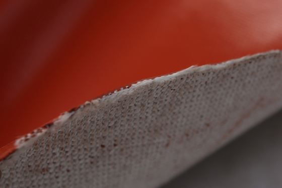 Industrial Smooth Silicone Fiberglass Cloth Soft High Temperature Resistance